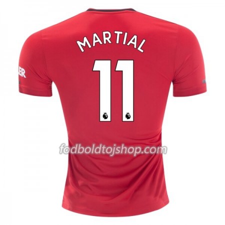 Manchester United Anthony Martial 11 Hjemmebanetrøje 2019-20 S/S